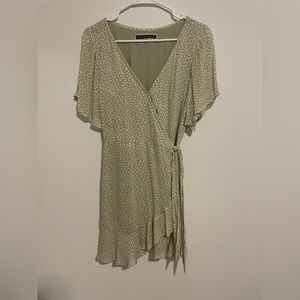 Abercrombie Wrap-Front Mini Dress